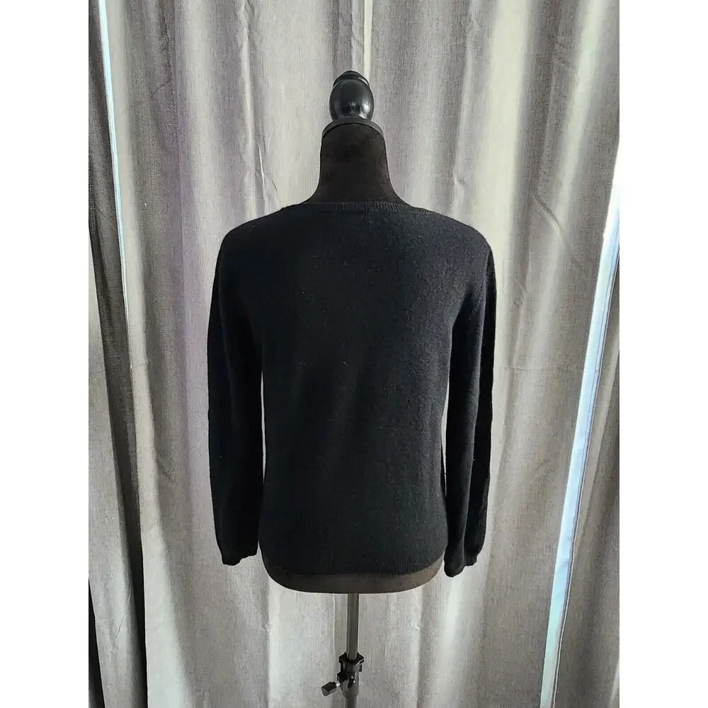 Touché Women's Long Sleeves Crewneck Cashmere Sweater XL Pre-owned - Picture 3 of 6